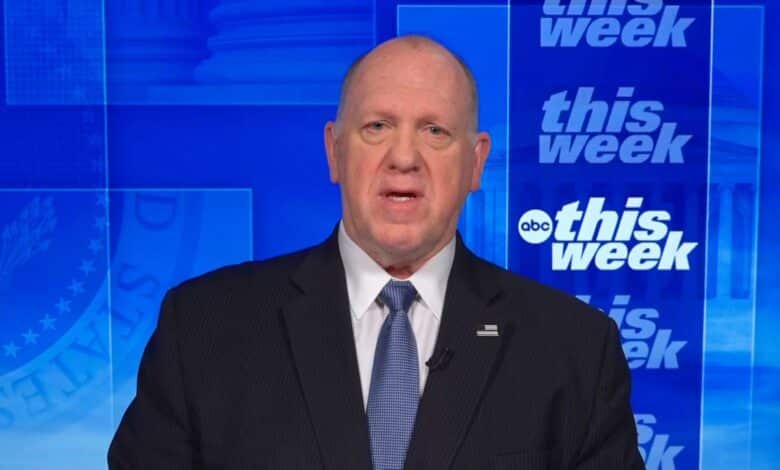 Homan: the Trump 'administration did the right thing' deporting Abrego Garcia
