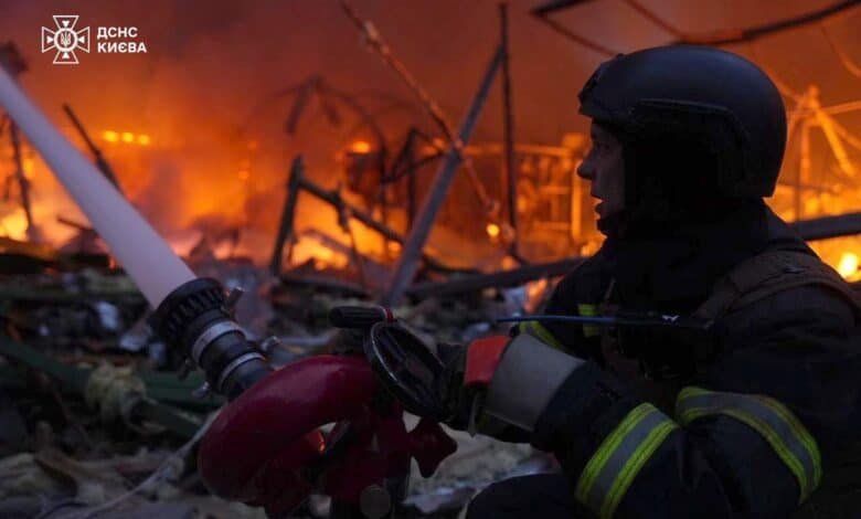 Russia launches the missile strike in Ukraine with explosions reported in Kyiv