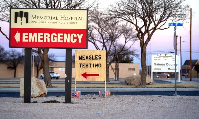 Texas's measles outbreak exceeds 600 cases with most among children, adolescents