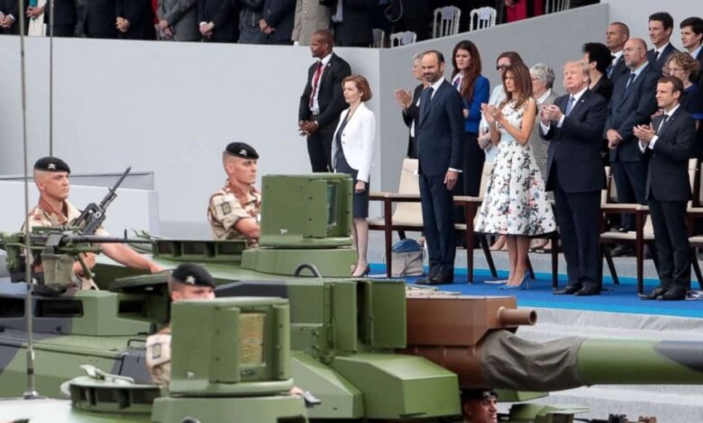 The army will be 'bigger' to mark its 250º. Could it be the military parade that Trump wants?