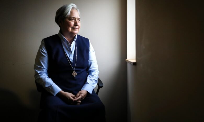 The immigration defender Nun makes a trip to the funeral of Pope Francis