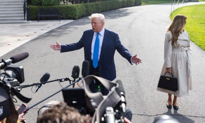 Trump affirms Rate Agreements '200', a phone call with Chinese President XI in an extensive interview