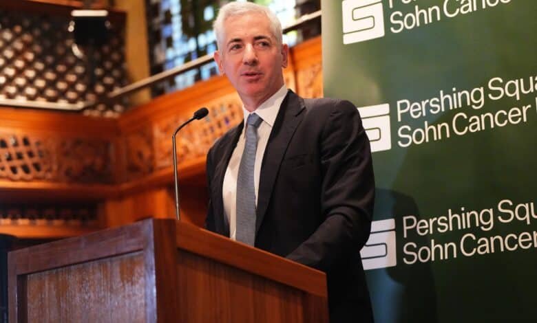 Photo: Bill Ackman Speaks, June 17, 2024, at the Award of the Pershing Square 2024 Foundation at the Arka Avenue Armie in New York City.