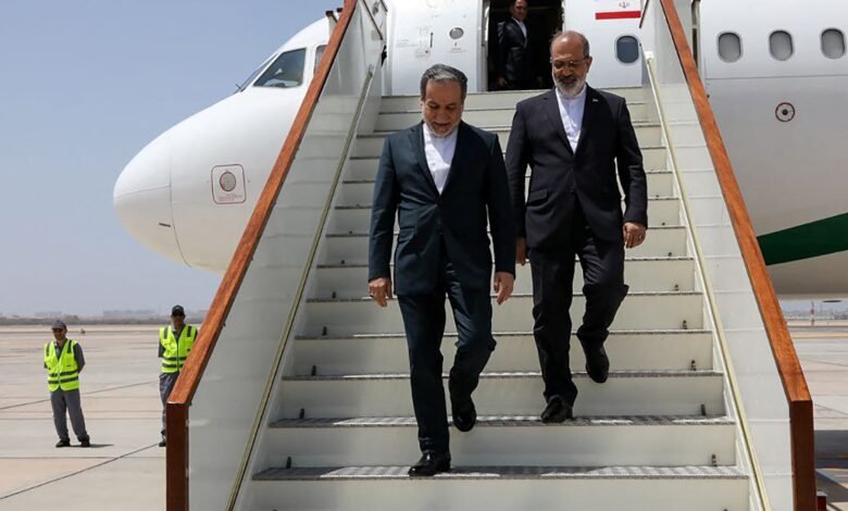 Iran's main diplomat arrives at indirect nuclear conversations with us in Oman
