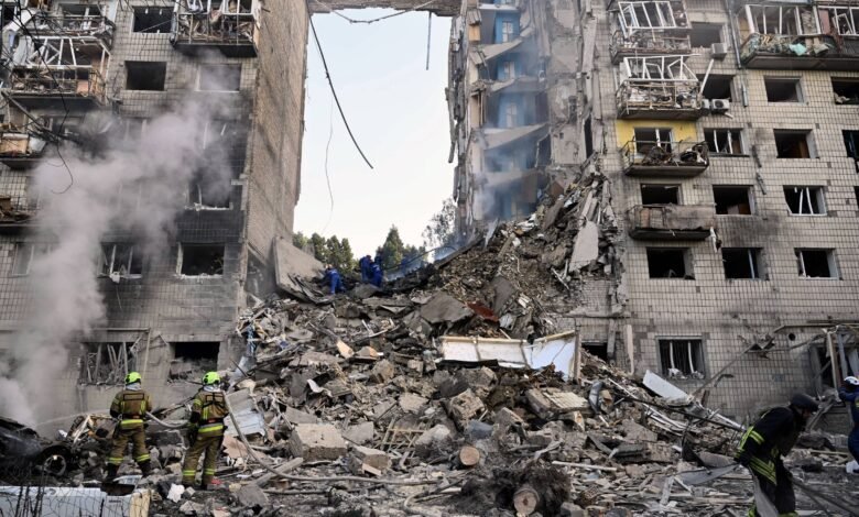 14 dead in the Russian attack during the night against Kyiv, says the general personnel