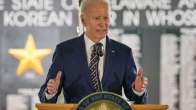 Biden says 'I feel good' and 'optimistic' in the first public comments on cancer treatment