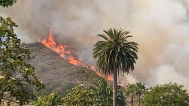 Evacuation orders raised after the brush fire contained in Los Angeles County