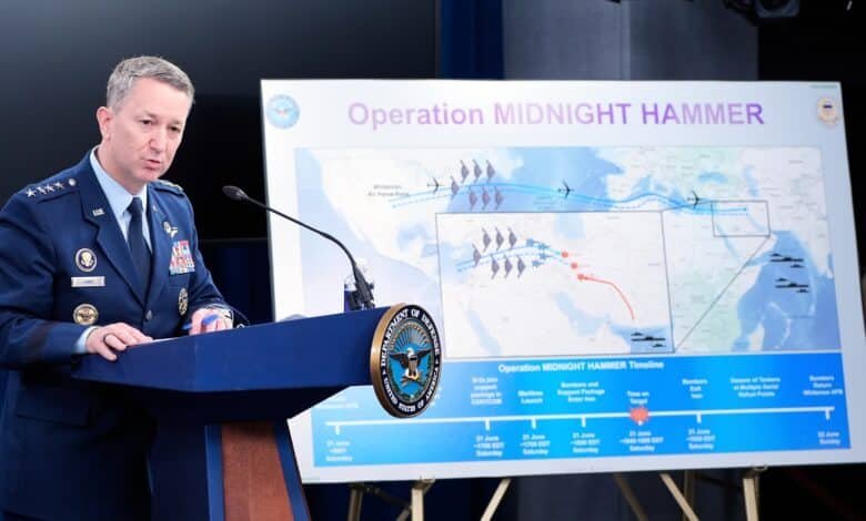 Hegseth, Caine says that the attacks of Iran's nuclear sites used the 'Malo Address' and the lures