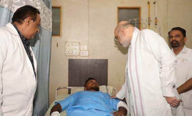 Photo: Indian plane crash survivor