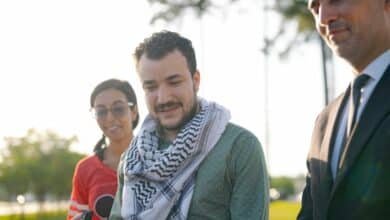 Photo: USA. Protests of the Mahmoud Khalil Campus