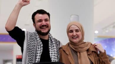 Mahmoud Khalil talks to ABC News in the first transmission interview after ICE launch