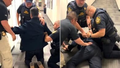 Padilla pushes against Noem's statement broke into the press conference