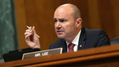 Senator Mike Lee faces criticism about Minnesota shooting stalls