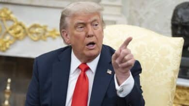 Trump doubles the claims, without evidence, that Biden attendees used automatically illegally