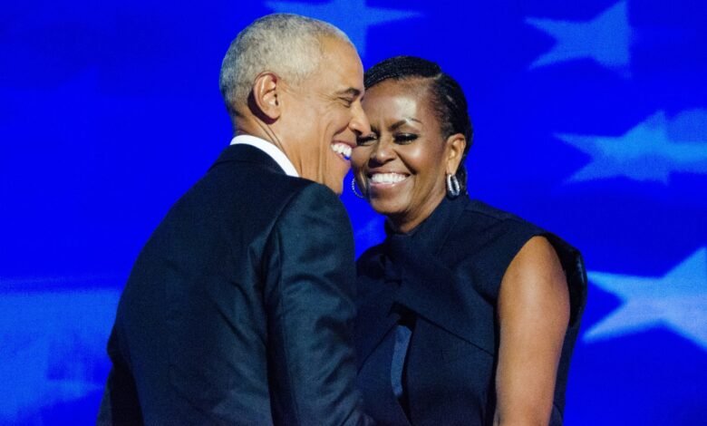 Barack, Michelle Obama direction of divorce rumors in the first joint comments