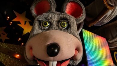 Photo: A Pet of Chuck E. Cheese in Tallahassee, Florida, with a costume as one that is shown here, was arrested on July 23, 2025, at work and accused of stealing a client's debit card, according to a police report.