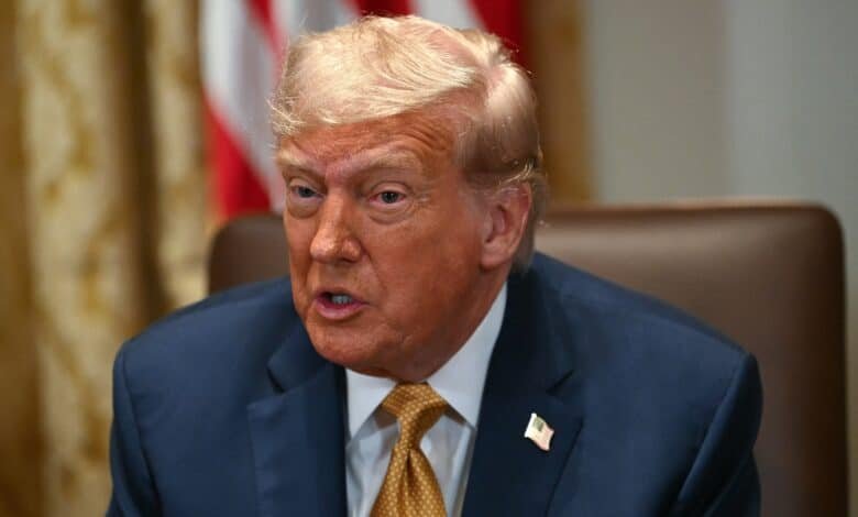 Trump suggests taking care of New York and Washington City