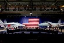 Around 3,200 Boeing Jet and weapons workers begin the strike