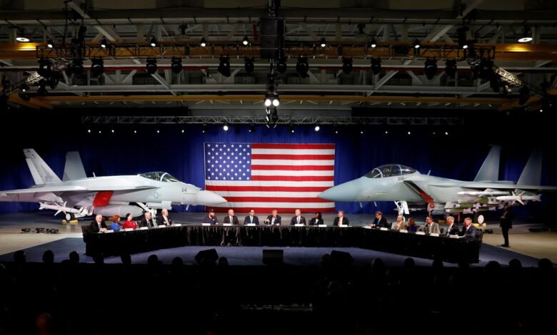 Around 3,200 Boeing Jet and weapons workers begin the strike