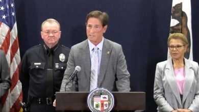 Lapd Bustts The main robbery ring confers the arsenal of weapons, authorities say