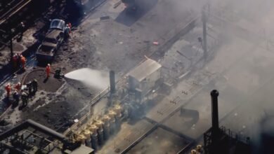 People trapped under the rubble after the explosion at the Pensylvania steel plant, rescue operation on the way: Officer