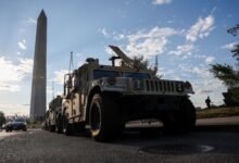 Photo: Trump increases the federal presence of the application of the law, the National Guard in the capital of the Nation unfolds