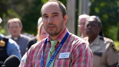 The director speaks after a shooting at the Catholic School of Minnesota