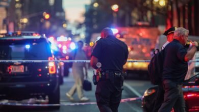 The office cleaner describes face to face with the suspicious gunfire of Manhattan