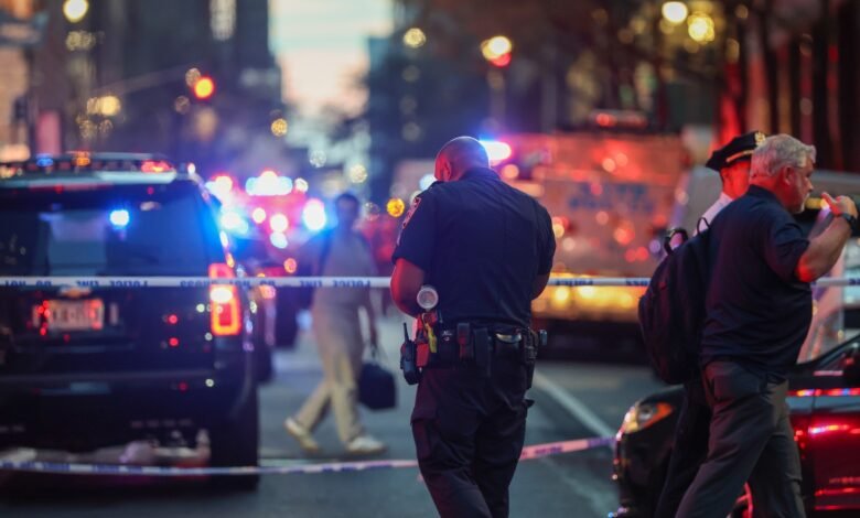 The office cleaner describes face to face with the suspicious gunfire of Manhattan