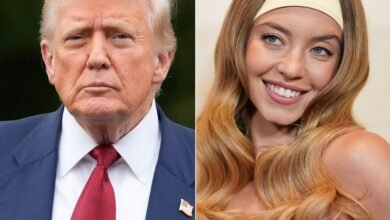 Trump says Sydney Sweeney has the "most popular announcement" in the midst of the controversy