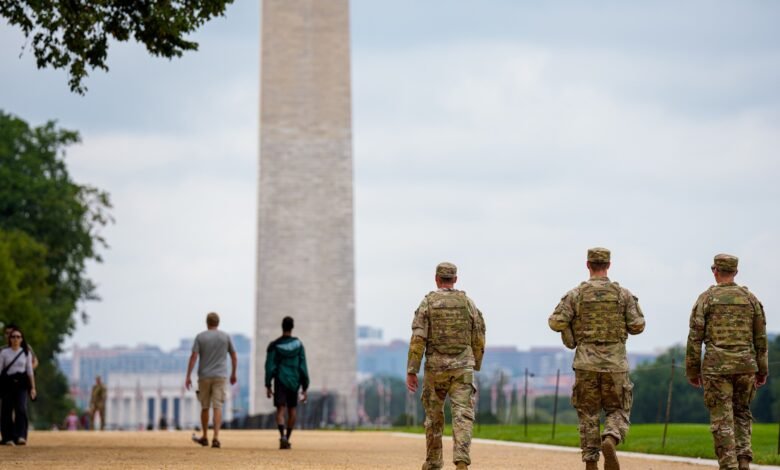 Trump says he will go out with the police, a military to patrol DC on Thursday night while pushing the deployments in more cities