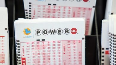 Winning numbers at Saturday's raffle for a $ 700 million powerball major prize