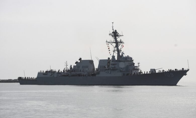 Photo: Uss Jasson Dunham Destroyer Visit Gdynia Port, Poland