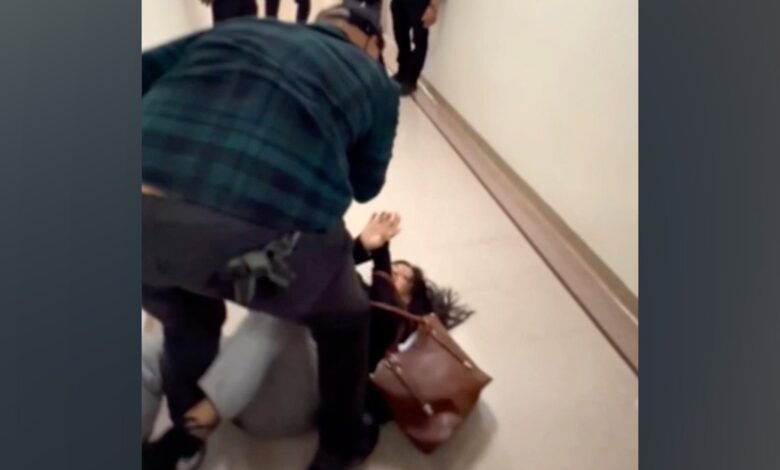 ICE officer 'relieved of current duties' after a violent confrontation captured by the Chamber