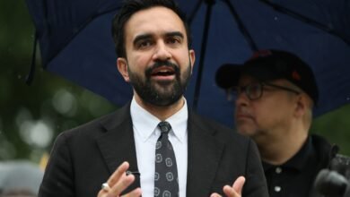 Photo: The Mayor's Office of New York, Zohran Mamdan, makes a campaign announcement at Bronx