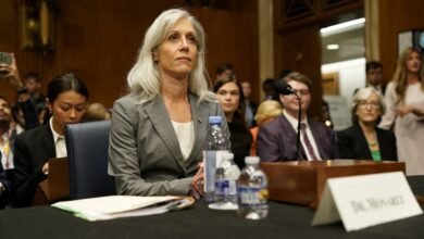 SUSAN MONAREZ, former director of the CDC, testifies before the Senate on their dismissal and RFK Jr.