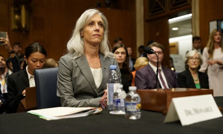 SUSAN MONAREZ, former director of the CDC, testifies before the Senate on their dismissal and RFK Jr.