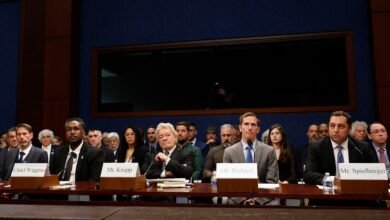 Photo: Witnesses of unidentified aerial phenomena (UAP) testify before the working group of the Chamber's Supervision Committee on the declassification of federal secrets in the Capitol, on September 9, 2025.