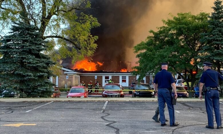 The researchers probably for reasons in the shooting of the church of Michigan Sud, Fire