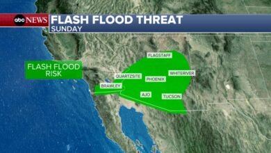 Photo: Flash Flood threatens Monday