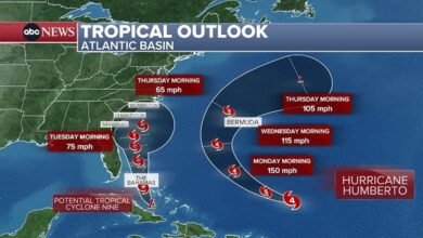 Tropical Imelda storm is formed in the Atlantic: what to know about the prognosis for the United States