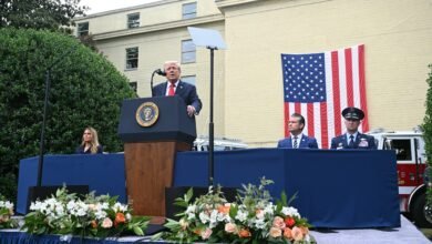 Trump Admin Live updates: Trump has received heroes on September 11 in the Pentagon