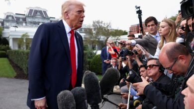 Trump says he wants supporters to respond with 'non -violence' to the murder of Charlie Kirk