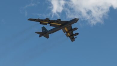 B-52s fly off the coast of Venezuela in Trump's show of force