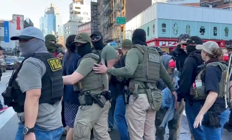 Federal Agents Conduct Joint ICE Crackdown on New York's Canal Street: Official