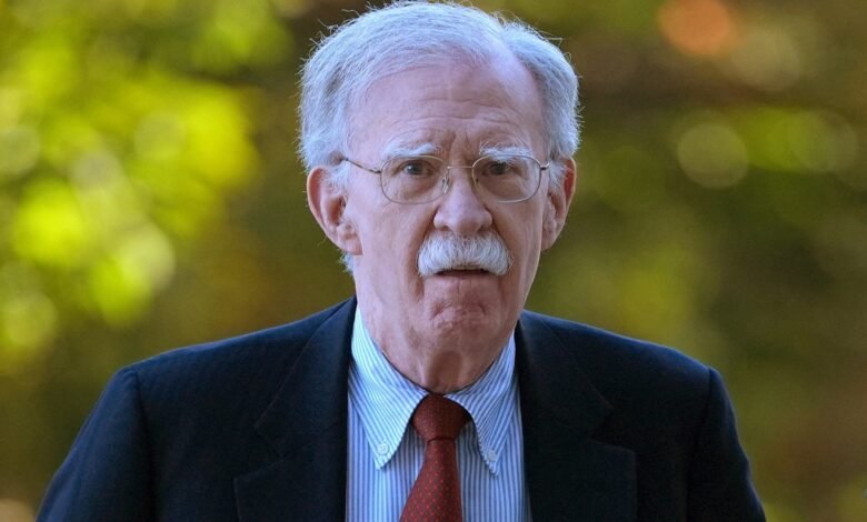 John Bolton in federal court for his first court appearance following indictment