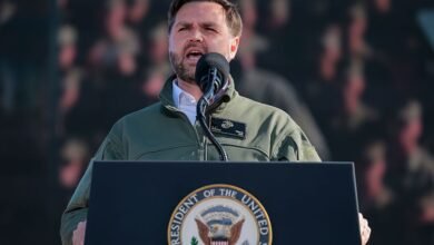 PHOTO: Vice President JD Vance leads United States Marine Corps 250th celebration