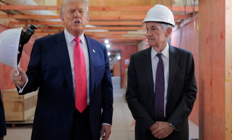 The Federal Reserve cuts interest rates for the second time this year, but rejects the large reduction sought by Trump