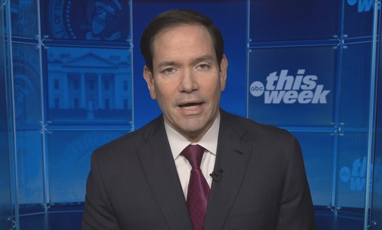 'This is the closest to that we have come to make hostages in Gaza: Rubio