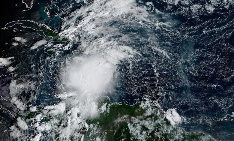 Tropical Storm Melissa targets the Caribbean: latest forecast